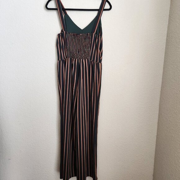 Altar'd State Jumpsuit Womens Small Striped Wide Leg Green Sleeveless - Picture 4 of 15